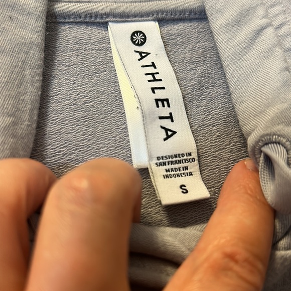 Athleta cabana tunic hoodie in muted lilac - Picture 5 of 7